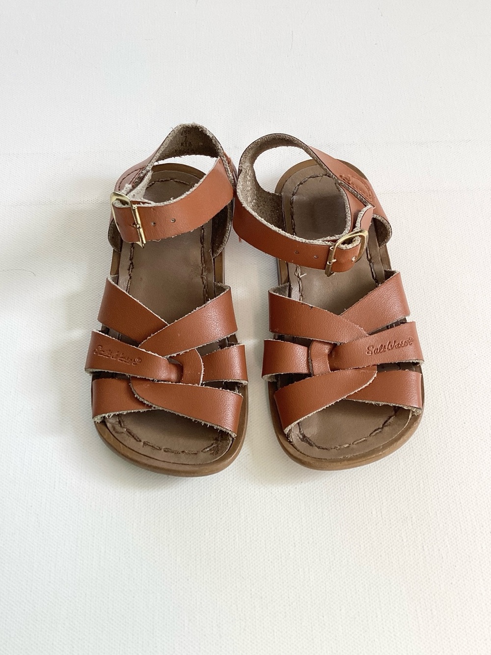 Salt Water Brown Sandals